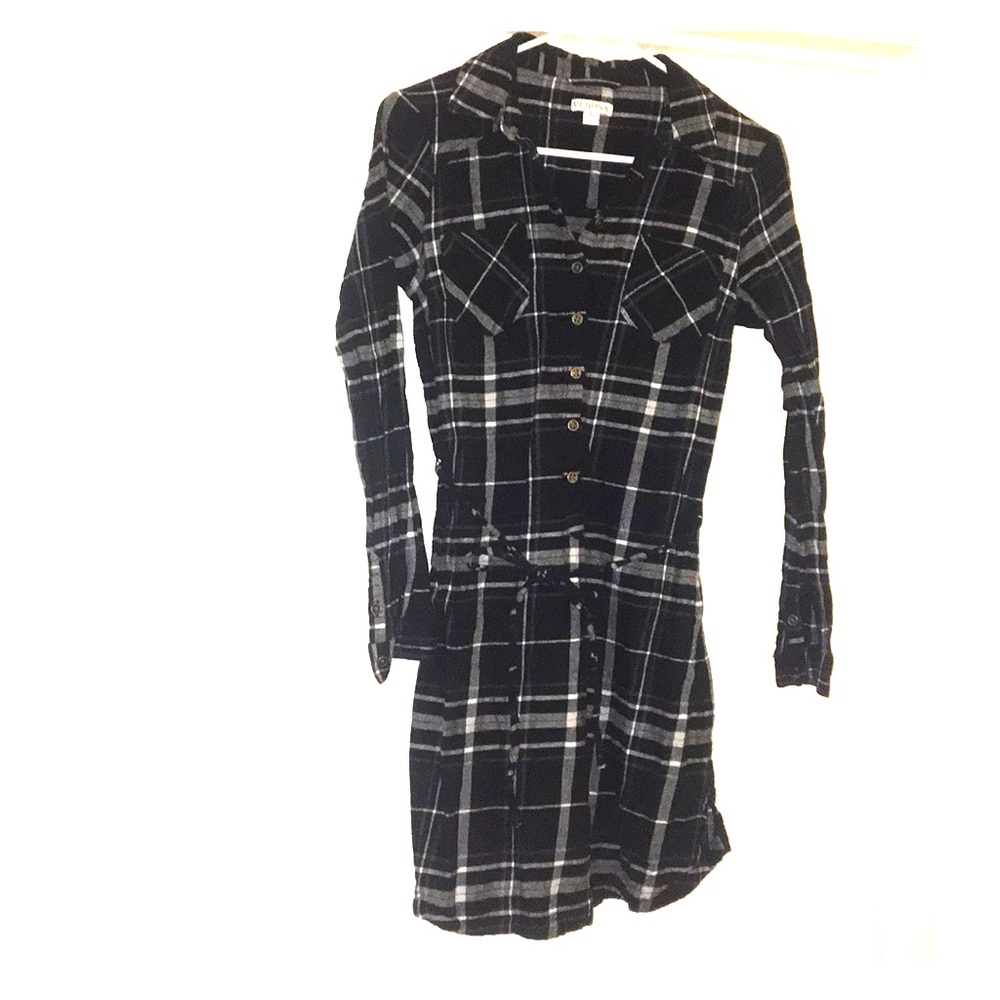 Merona Flannel Shirt Dress